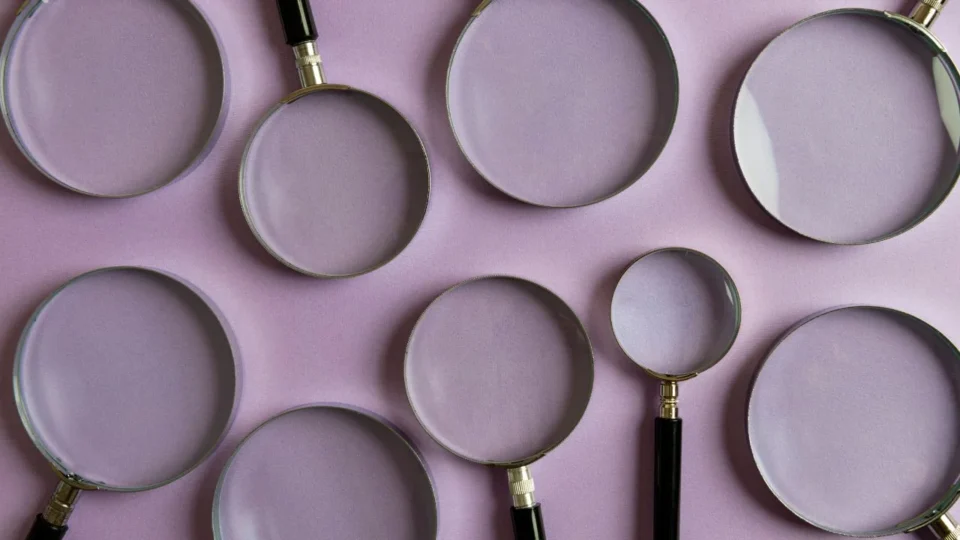 Magnifying glasses
